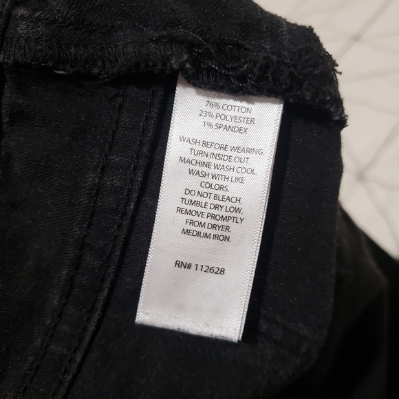 Jones New York Elastic Waist Black Jegging Jeans Size 6 - Picture 4 of 13